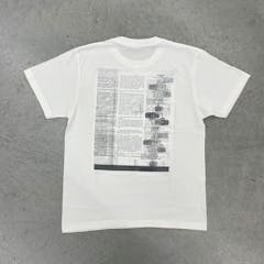 クリスチャン・マークレー Christian Marclay トランスレーティング[翻訳する]展 Tシャツ白/M
